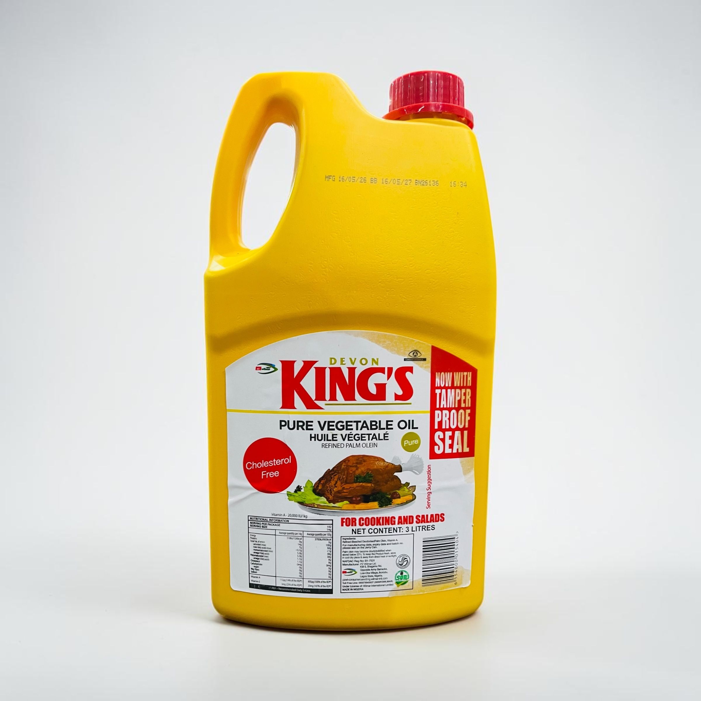 DEVON KINGS VEGETABLE OIL